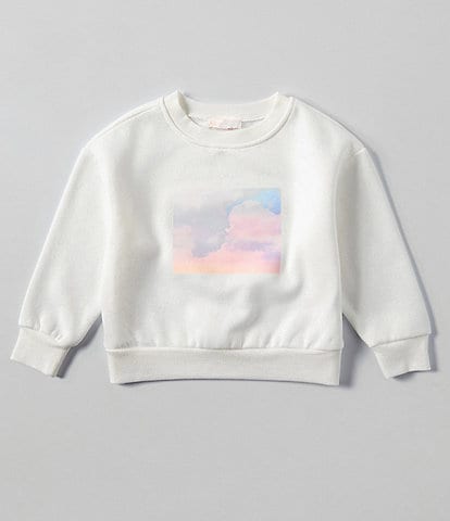 GB Little Girls 2T-6X Long Sleeve Graphic Sweatshirt