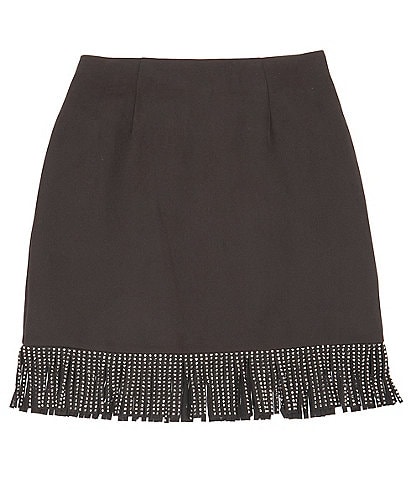 GB Little Girls 2T-6X Sequin Fringe Skirt