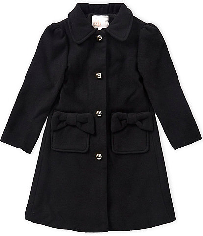 GB Little Girls Bow Pocket Coat