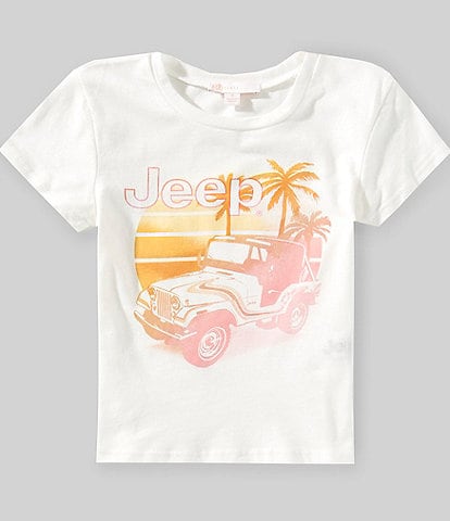 GB Little Girls Knit Jeep T-Shirt