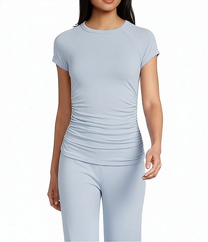 GB Ruched Side Cap Sleeve T-Shirt