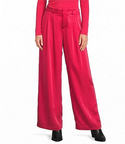 GB Satin Wide Leg Trousers