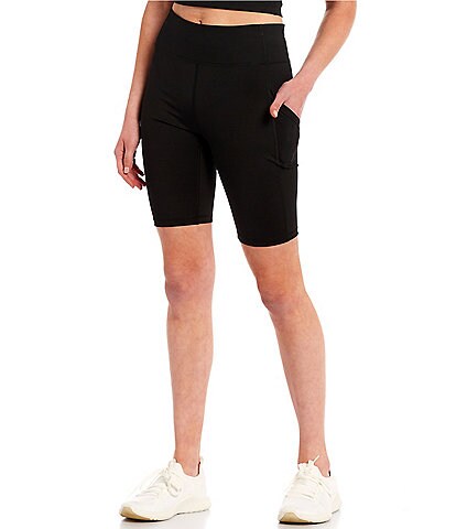 GB Seamed Side Pocket Biker Shorts