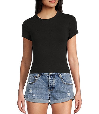 GB Short Sleeve Knit T-Shirt