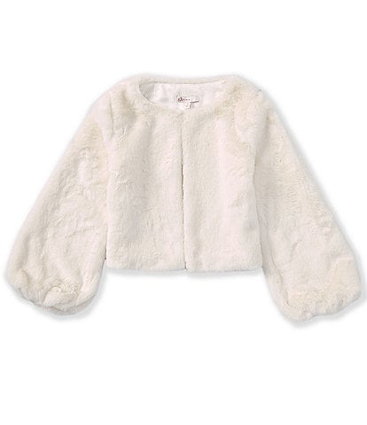 GB Social Big Girls 7-16 Faux Fur Jacket