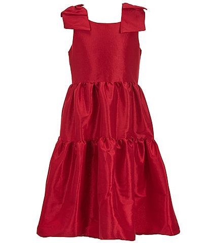 GB Social Big Girls 7-16 Tiered Taffeta Dress