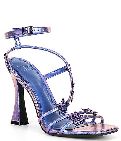 GB Star-Struck Rhinestone Star Dress Sandals