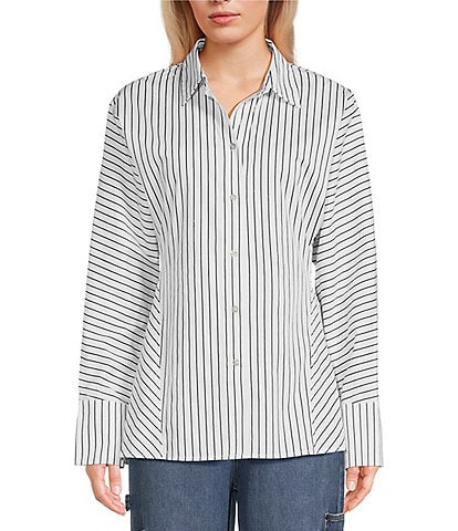 GB Stripe Print Woven Shirt