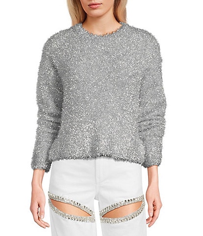 GB Tinsel Crew Neck Sweater
