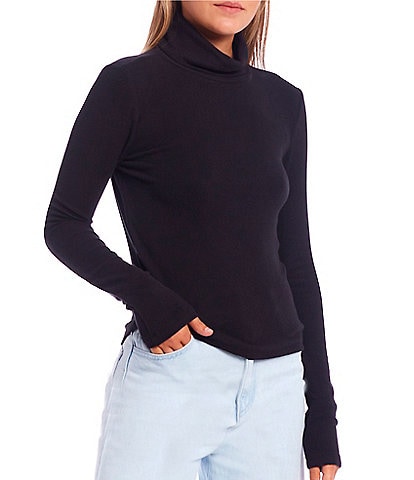 GB Turtle Neck Long Sleeve Fitted Top
