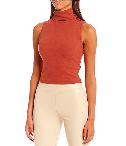 GB Turtleneck Cropped Top
