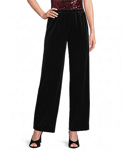 GB Velvet Wide Leg Pant