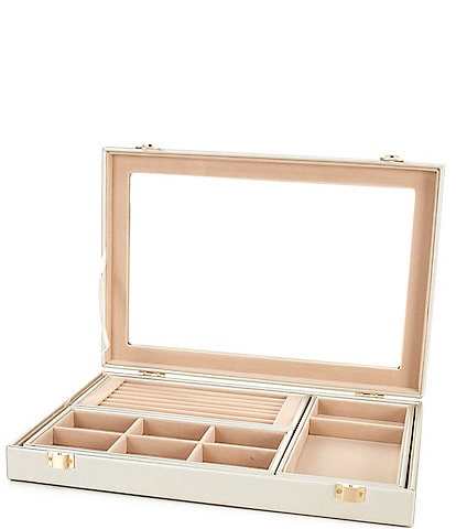 Gemma Layne Clear Lid Jewelry Box