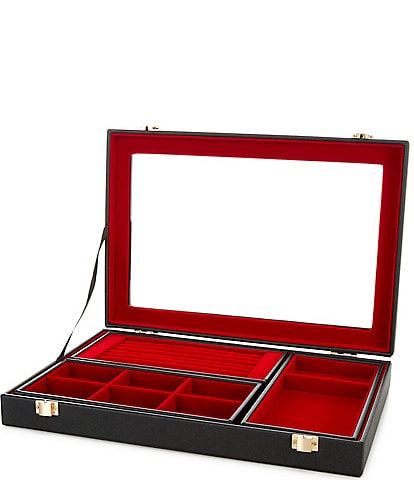 Gemma Layne Clear Lid Jewelry Box