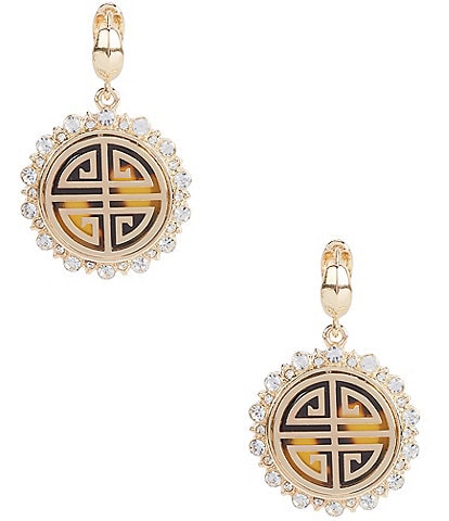 Gemma Layne Geo Huggie Hoop Earrings