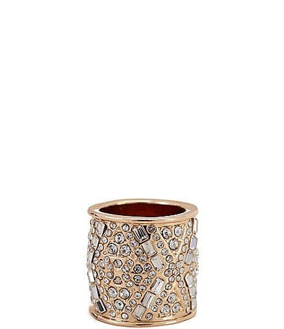Gemma Layne Geo Pave Statement Ring