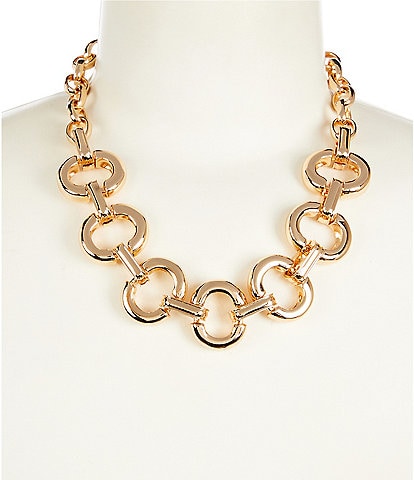 Gemma Layne Large Link Frontal Collar Necklace