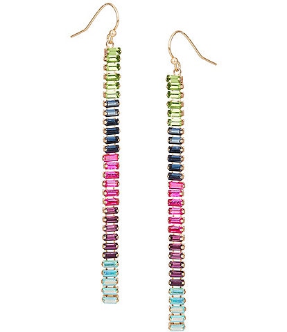 Gemma Layne Ombre Stone Linear Earrings