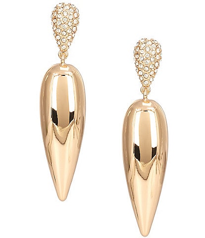 Gemma Layne Pave Double Drop Earrings