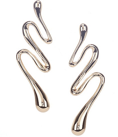 Gemma Layne Squiggle Drop Earrings