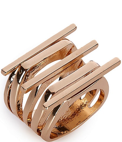 Gemma Layne Stack Bar Statement Ring