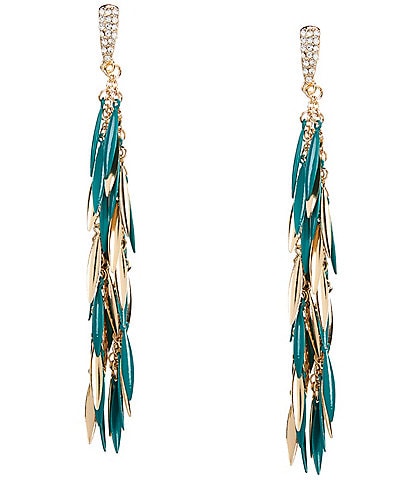 Gemma Layne Statement Stick Tassel Earrings