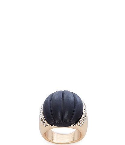 Gemma Layne Stone and Pave Statement Ring