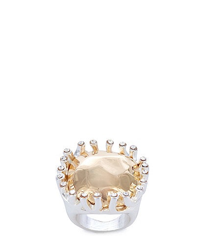 Gemma Layne Stone Burst Statement Ring