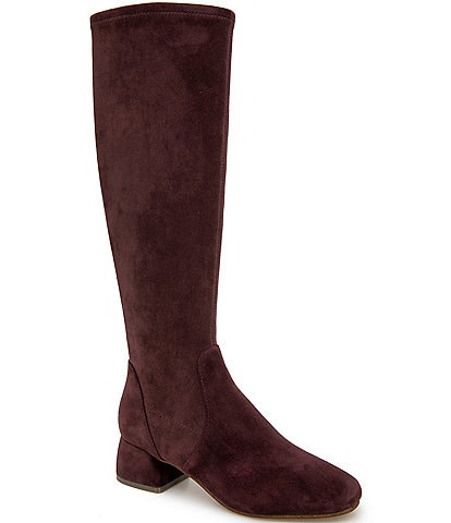 Gentle Souls Emily Stretch Suede Tall Boots