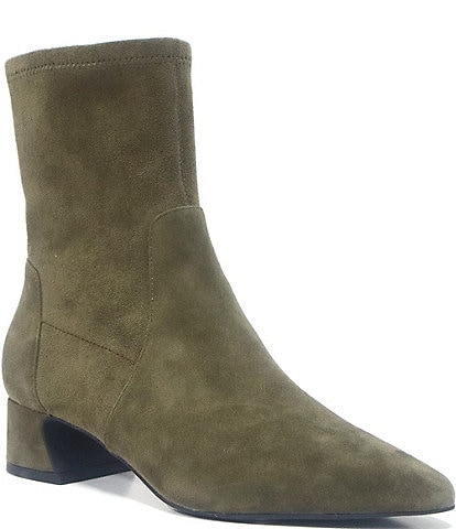 Gentle Souls Gallway Suede Pointed Toe Booties