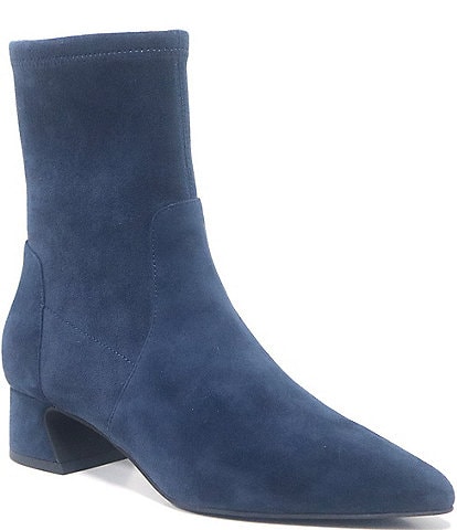 Gentle Souls Gallway Suede Pointed Toe Booties