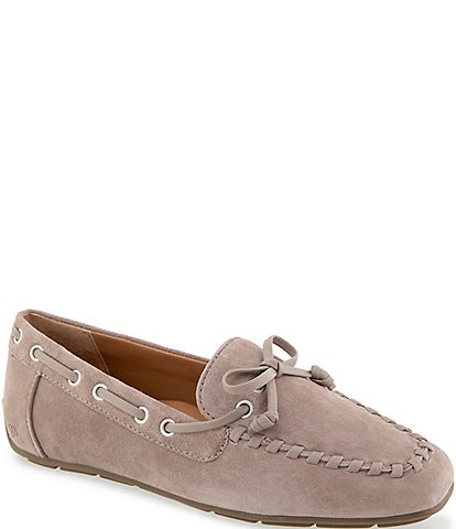 Gentle Souls Salko Suede Driver Loafers