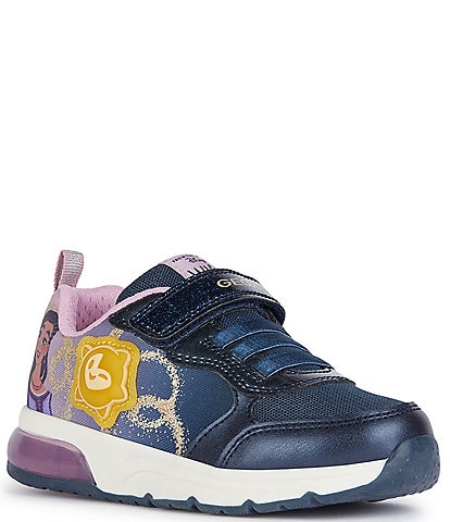 Geox Girls' Space Club Disney Lighted Sneakers (Toddler)