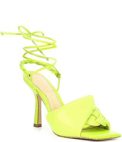 gianni bini green heels