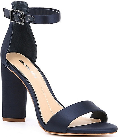 dark blue heels wedding