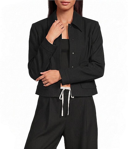Gianni Bini Kora Collard Long Sleeve Coordinating Jacket