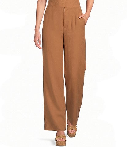 Gianni Bini Micha Coordinating Linen Pants