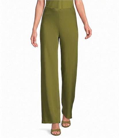 Gianni Bini Opal Straight Leg Coordinating Satin Pants