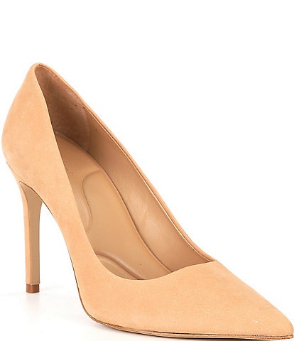 Gianni Bini Sampras Nubuck Pointed Toe Pumps