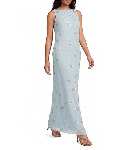 Gianni Bini x Cyd Morris The Bleu Embellished Gown