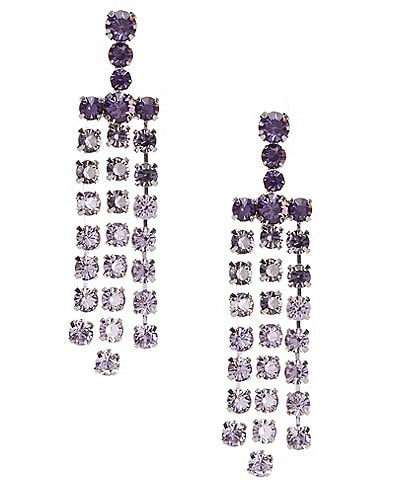 Gianni Bini x DANNIJO Asher Crystal Linear Earrings