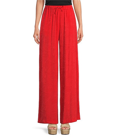 Gianni Bini x Shea Leigh Mills Spritz Jacquard Trouser Coordinating Pants