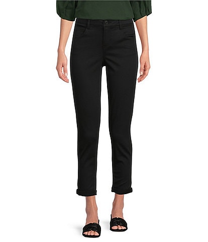 Gibson & Latimer Perfect Fit Roll-Cuff Skinny Twill Pants