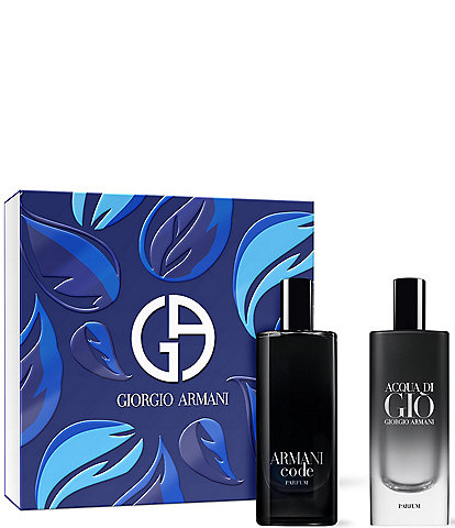 Giorgio Armani Acqua di Gio and Armani Code Parfum Men's 2-Piece Discovery Gift Set