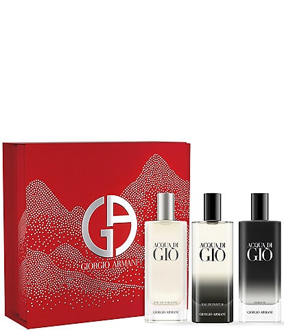 Giorgio Armani Acqua di Gio Men's 3-Piece Discovery Gift Set