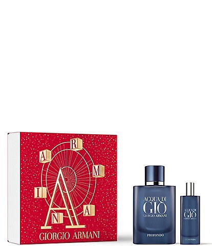 Giorgio Armani Acqua di Gio Profondo Eau de Parfum Men's 2 Piece Gift Set