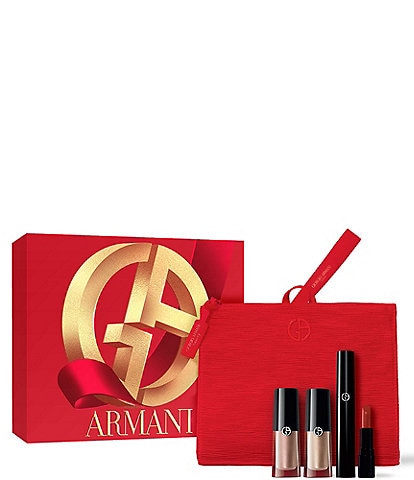 Giorgio Armani ARMANI beauty 4-Piece Beauty Look Eye and Lip Gift Set
