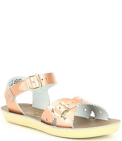 pink saltwater sandals