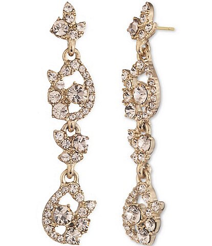 Givenchy Cluster Linear Earrings