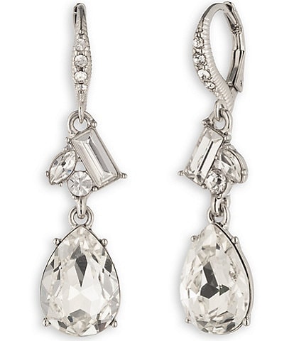 Givenchy Cluster Pear Drop Earrings